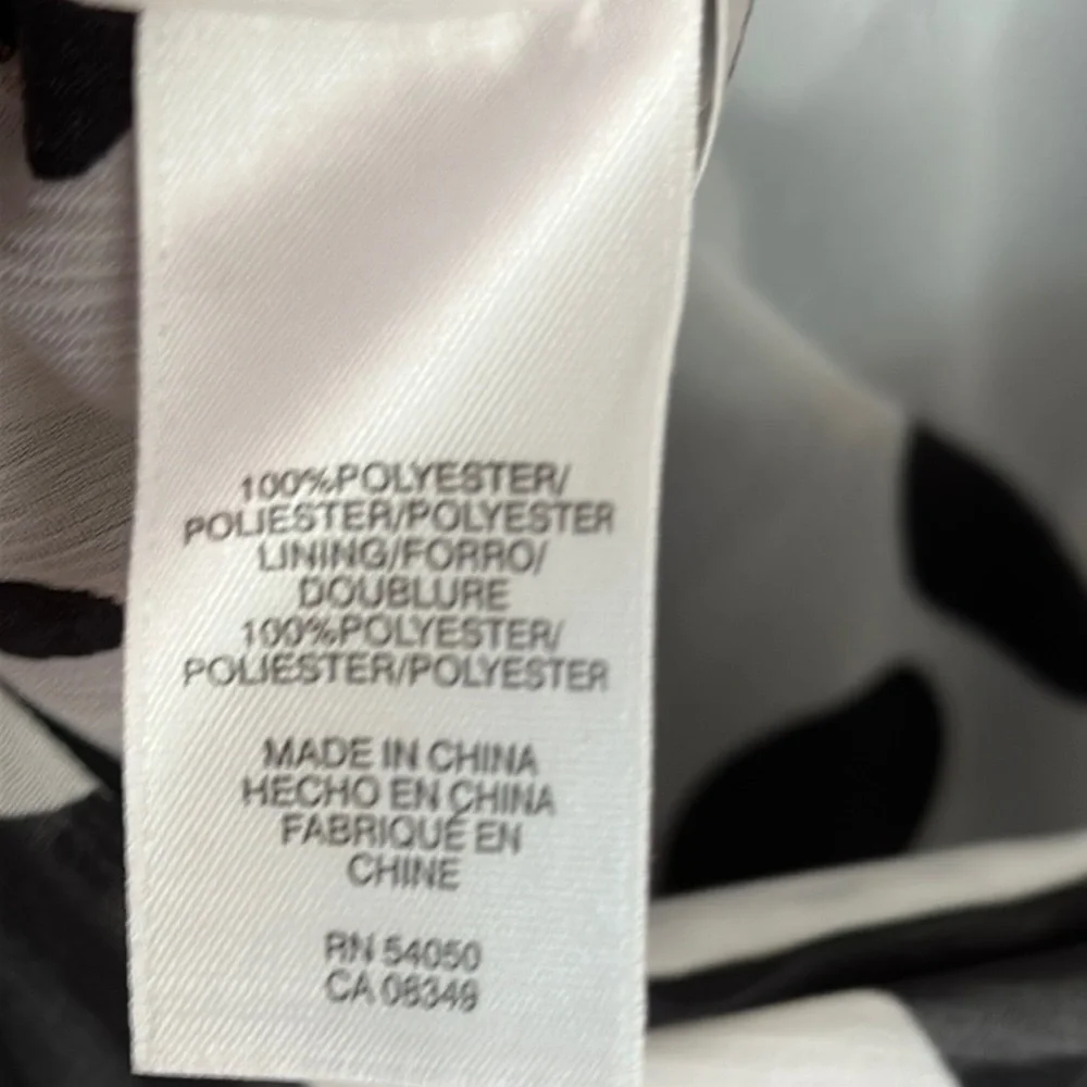 ANNE Klein  Chiffon Dot Tank,  Size 0X NWOT - Picture 8 of 10